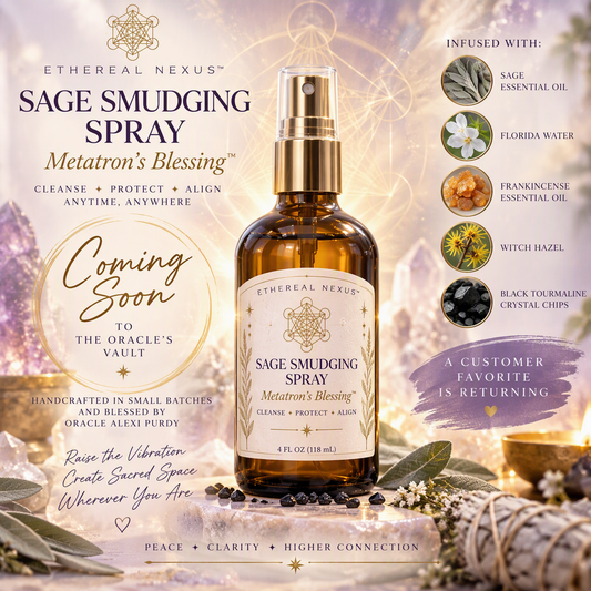Sage Smudging Spray – Metatron's Blessing™